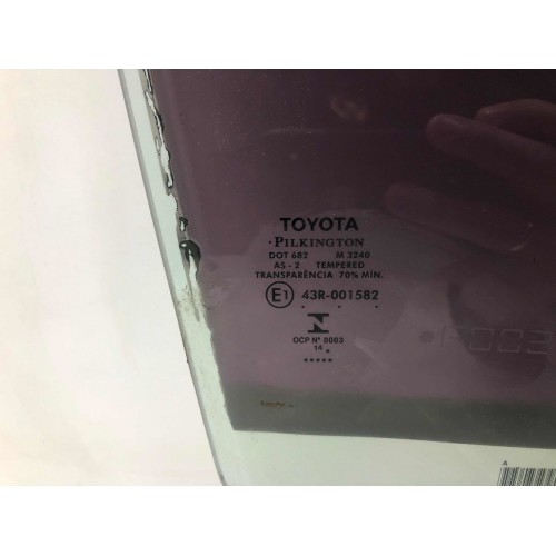 Vidro Porta Dianteiro Direito Toyota Corolla 2016